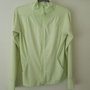 Tangerine Workout Jacket Lime Green